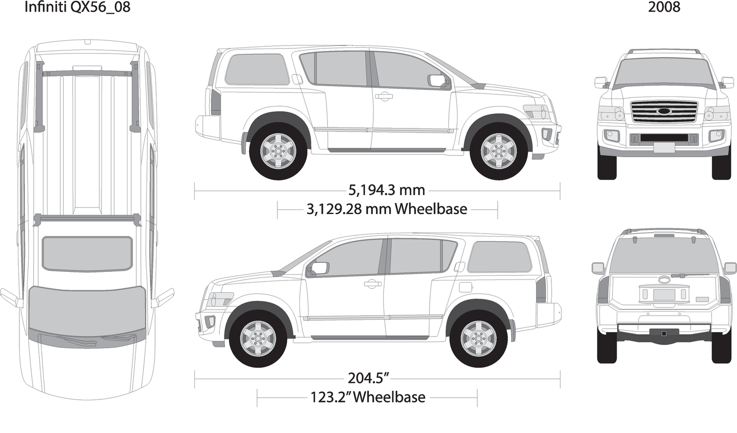 2008 Infiniti Qx56 V08 Vehicle Wrap Template