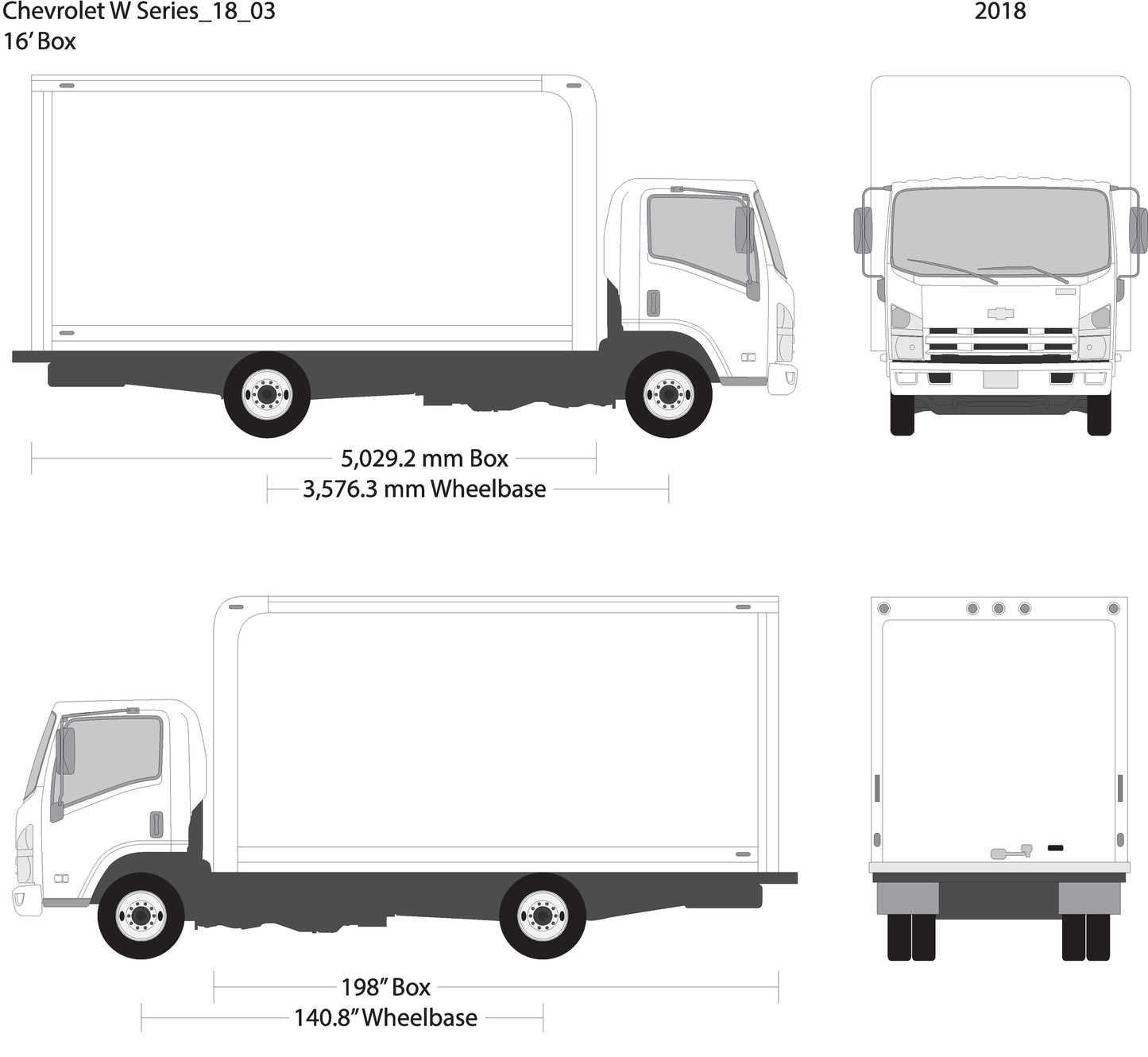 2018 Chevy W Series V03 Vehicle Wrap Template