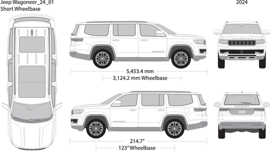 2024 Jeep Wagoneer V01 Vehicle Wrap Template
